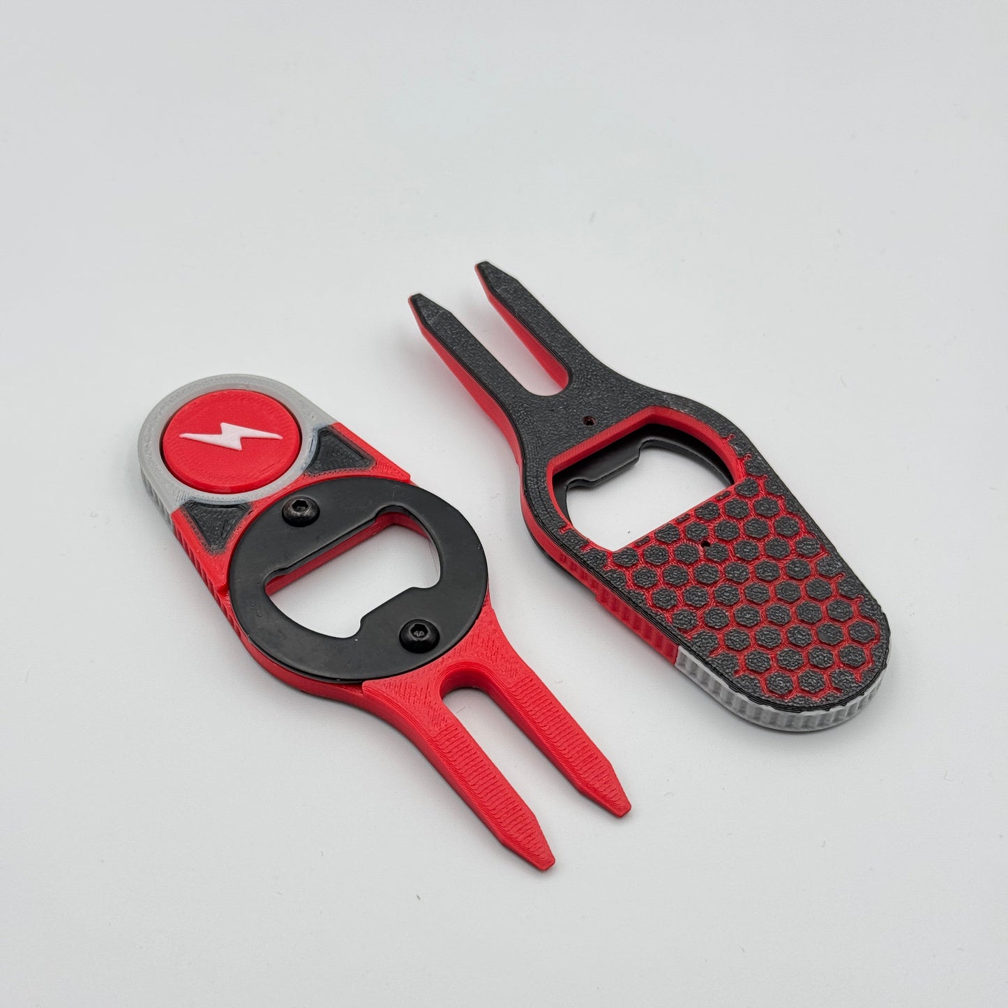 Milwaukee Packout Inspired Golf Divot Tool | The Original | 3D Printed Divot Tool with Bottle Opener and Ball Marker | Easter Gift