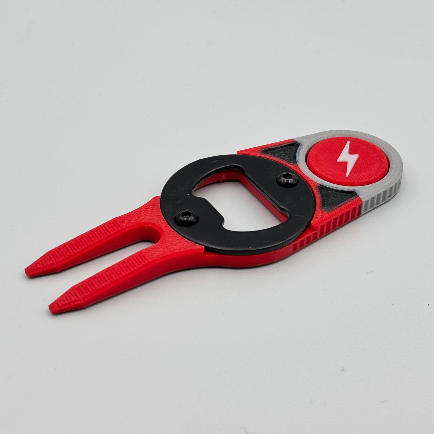 Milwaukee Packout Inspired Golf Divot Tool | The Original | 3D Printed Divot Tool with Bottle Opener and Ball Marker | Easter Gift