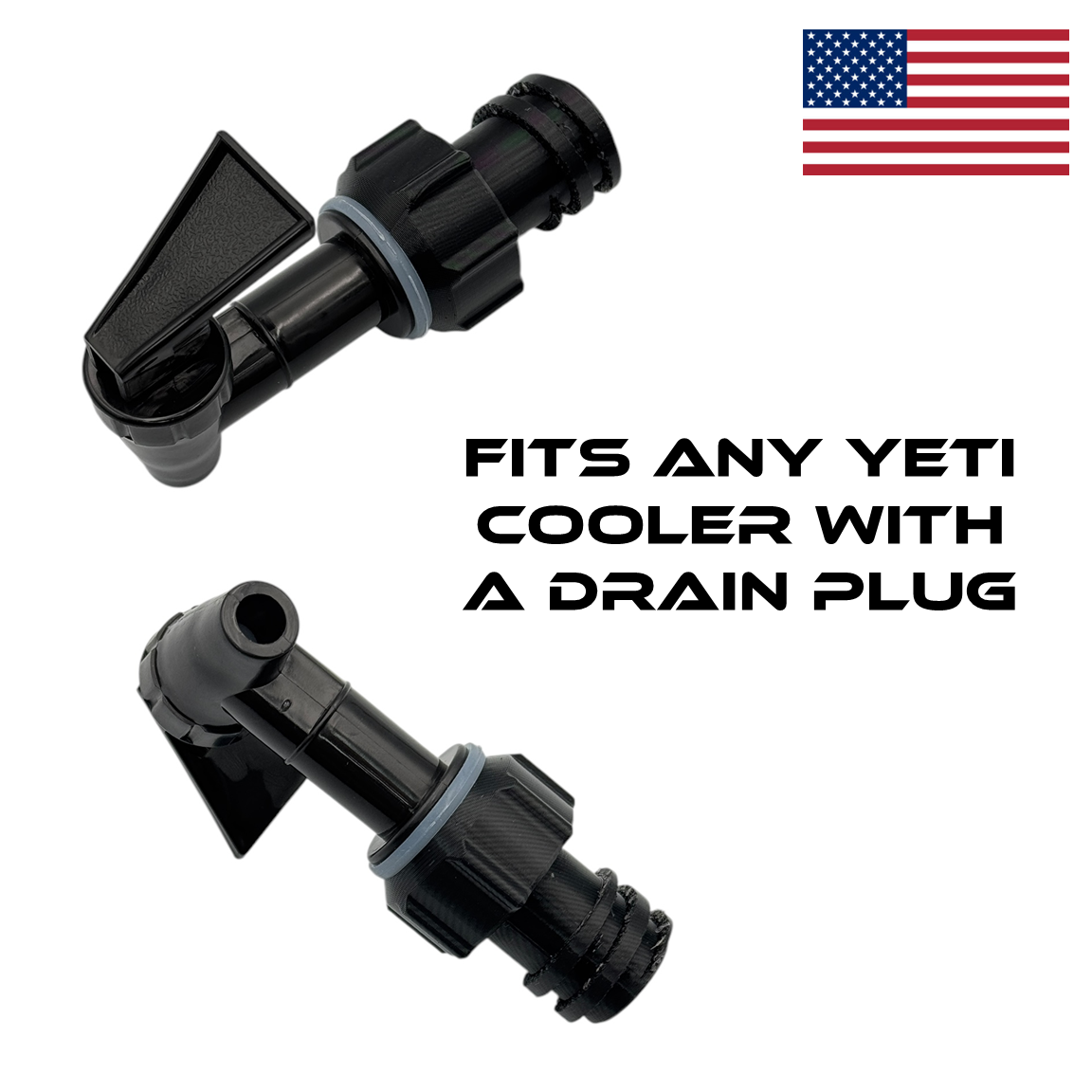 Cooler Drain Plug Spigot Compatible with Yeti Cooler's | Drain Plug Replacement for Yeti's | Water Cooler Spigot Adapter | Easter Gift