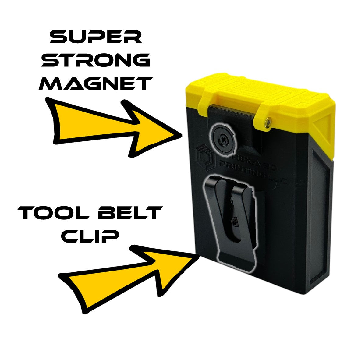 DeWalt Tough System Inspired Cigarette Case | The Original | 3D Printed Cigarette Case | Christmas Gift