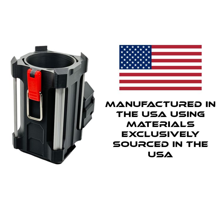 Milwaukee Blackout Packout Inspired Drink Holder | Cup Holder | The Original | 3D Printed | Christmas Gift