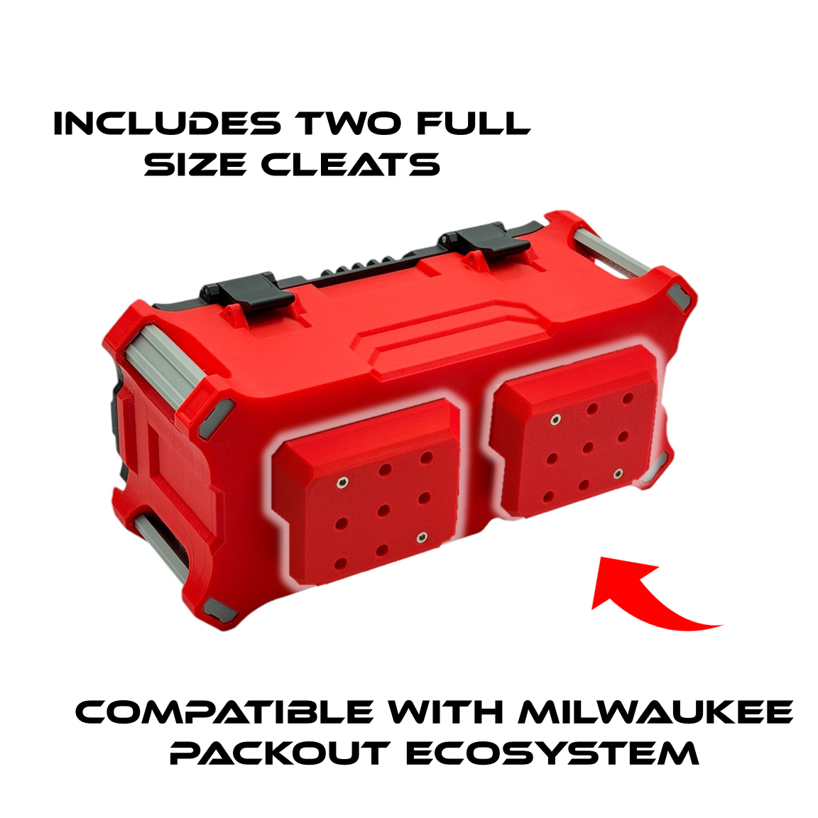 Milwaukee Packout Inspired Eye Glasses Case | Ear Plug & Lens Wipe Case | The Original | 3D Printed Case | Christmas Gift